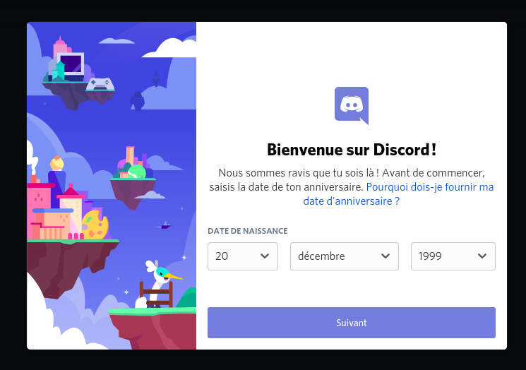 Date de naissance