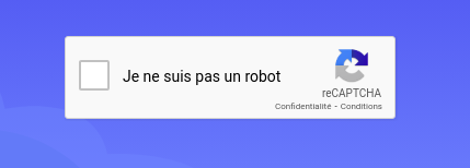 Vérification Captcha