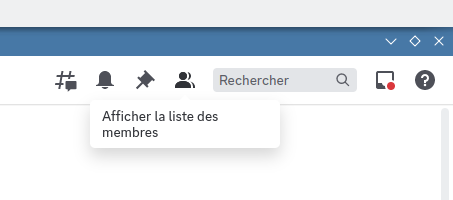 Afficher les membres du serveur