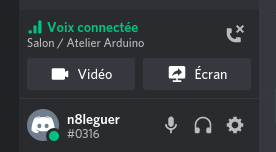 Le partage d'écran