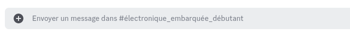 envoyer un message