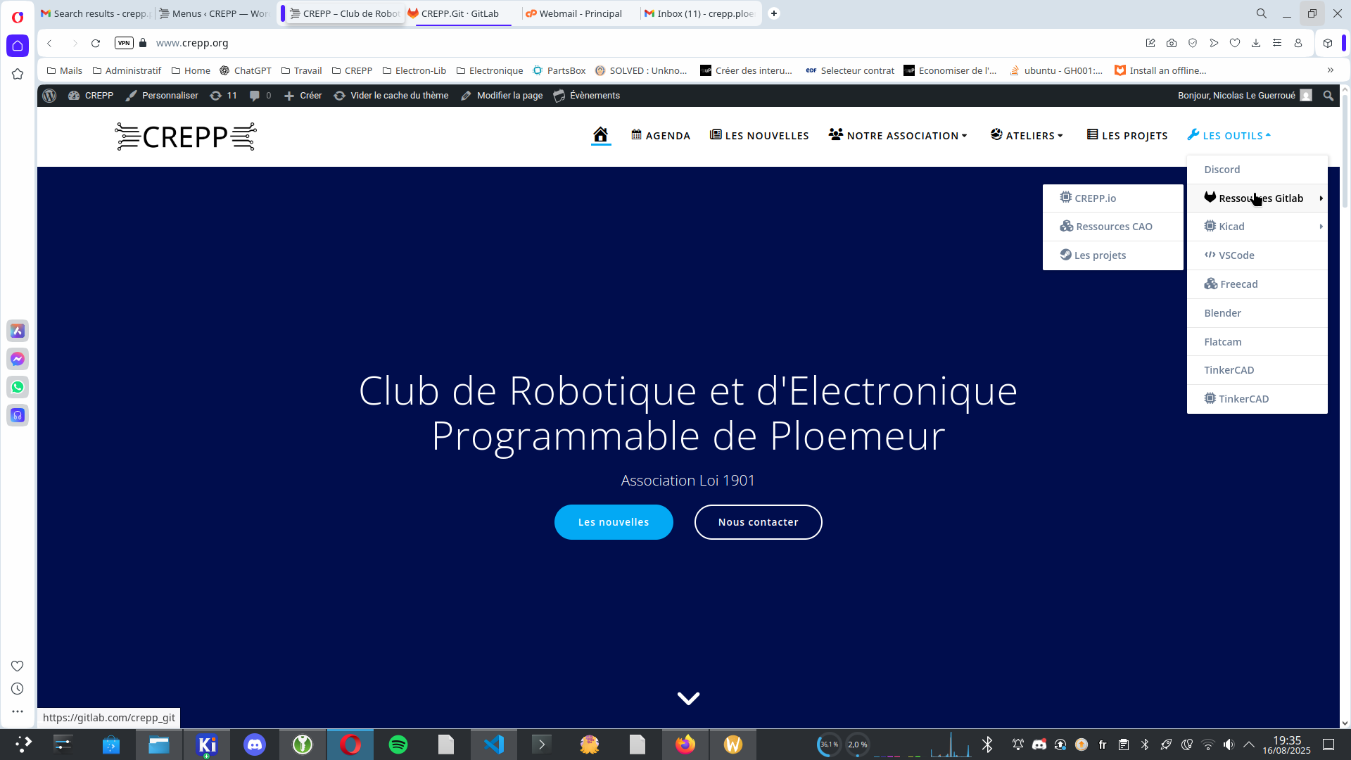 Accès aux ressources GIT