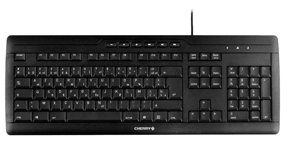 L'analogie du mode Simplex : un clavier envoie des données à l'écran