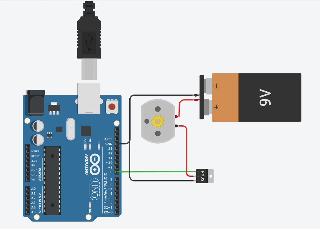 Branchement du transistor MOSFET