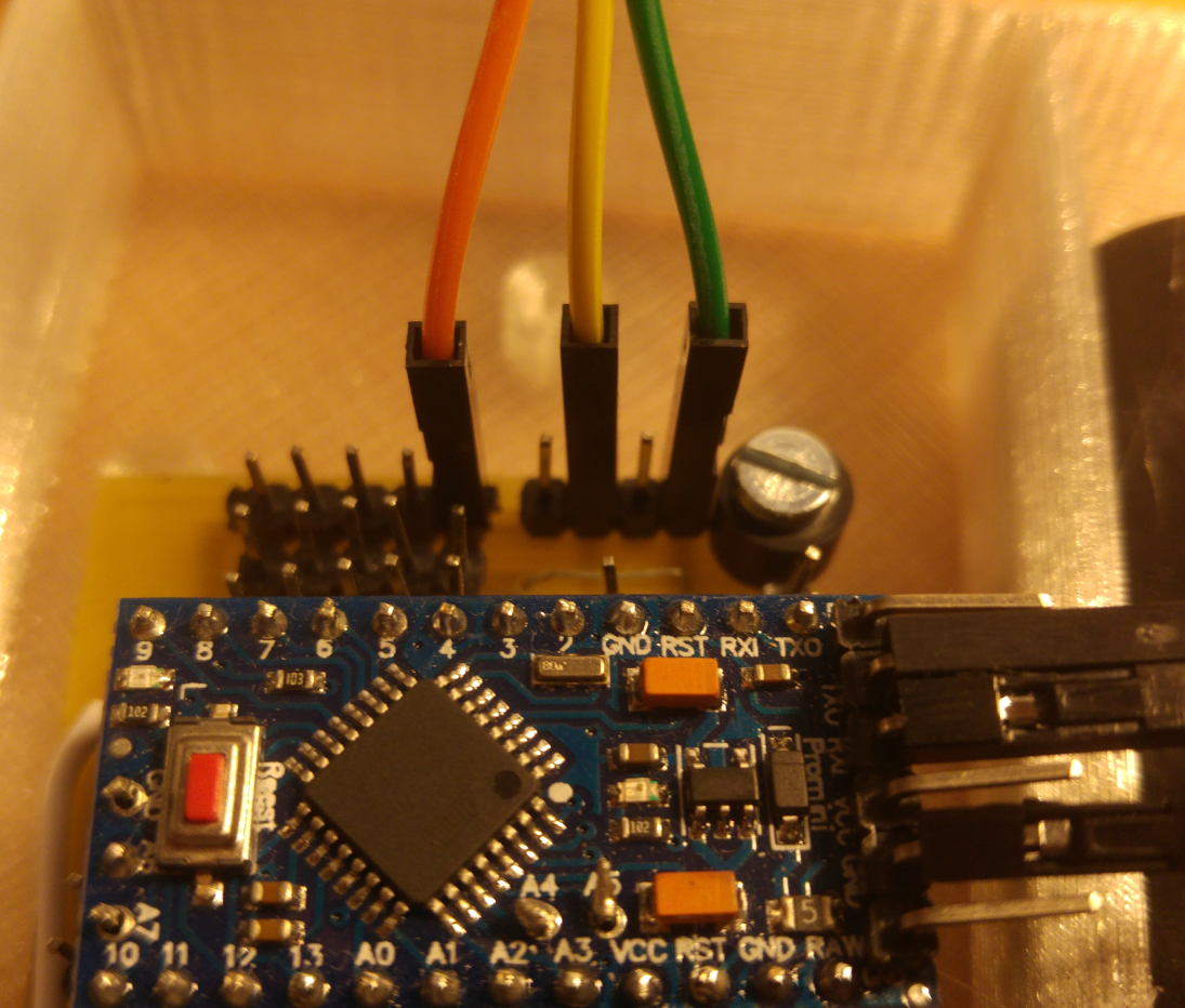 Branchement du DHT sur la sonde