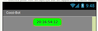 Rendu de l'état de connexion